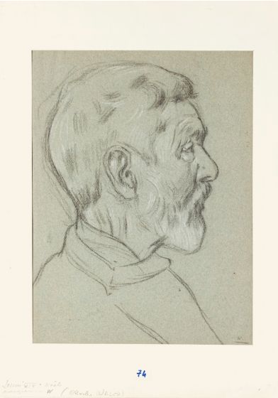 "Portrait" by Charles Walch- Modern Artwork