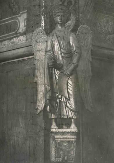 St Mark's Cathedral - Vintage B/w Photo Detail