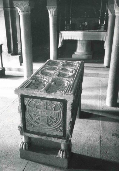 Santa Anastasia Mausoleum - Vintage b/w Photo