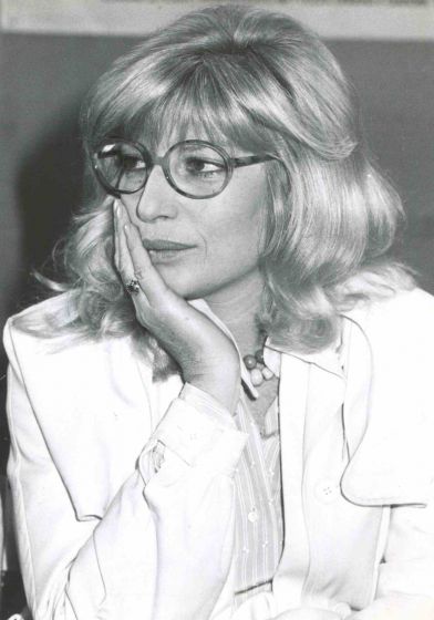 Portrait of Monica Vitti