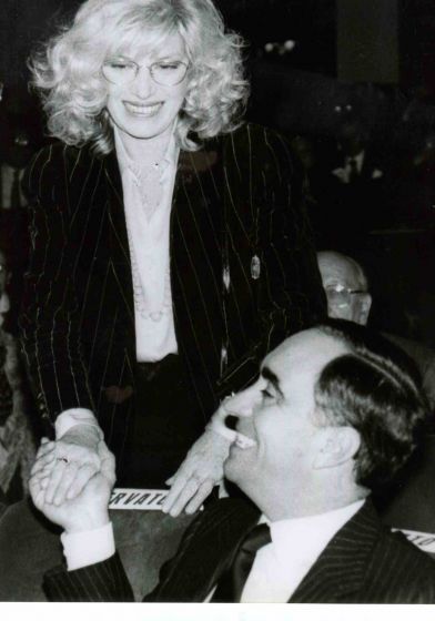 Monica Vitti and Franco Carraro