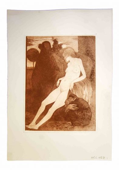 Leo Guida - Reclined Nude - Contemporary Art