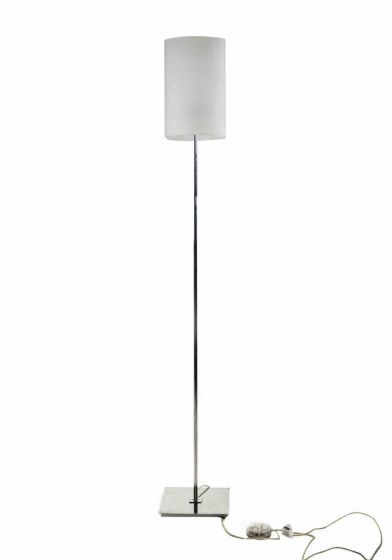 Vintage Favel Chromed Floor Lamp
