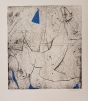 Marino Marini, Miracolo, Colored Etching, 1970, Paris, Crommelynck, Modern Art, Artwork