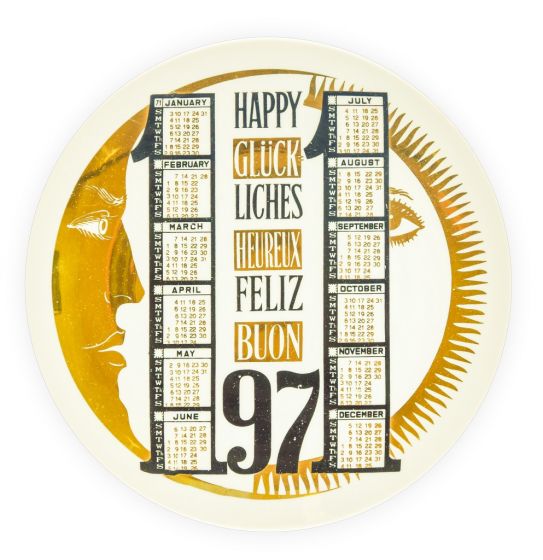 Buon 1971 - Calendario by Piero Fornasetti - Decorative Design