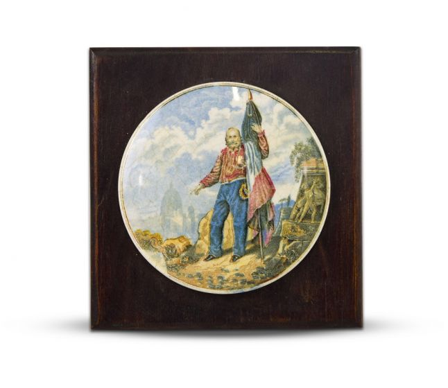 Garibaldi Porcelain Plate by Anonymous - Decorative Object