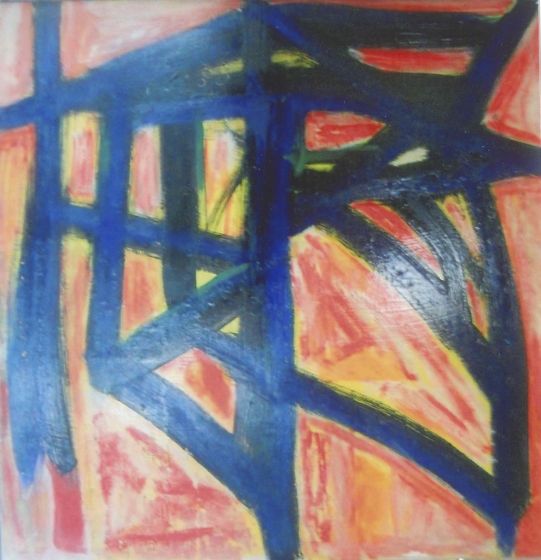 Homage To Franz Kline by Giorgio Lo Fermo - Contemporary Artwork