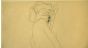 Nude of Woman Reclyned On the Back of a Chair on the Right