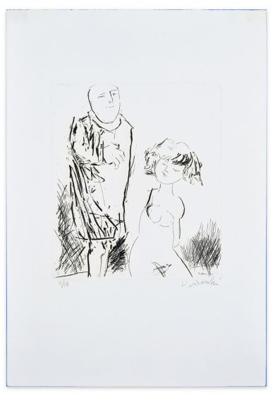 The Couple by Arnoldo Ciarrocchi - Contemporary artwork