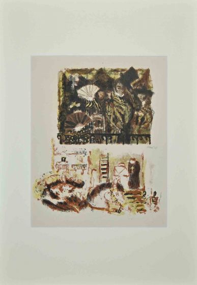 Nobleman and Figures in Landscape