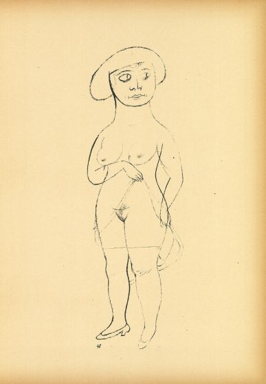 Commerzienrat's daughter from  Ecce Homo by George Grosz - Modern Artwork