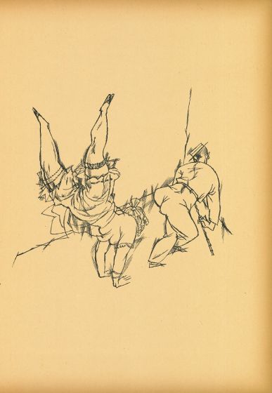 Acrobats from  Ecce Homo by George Grosz - Modern Artwork