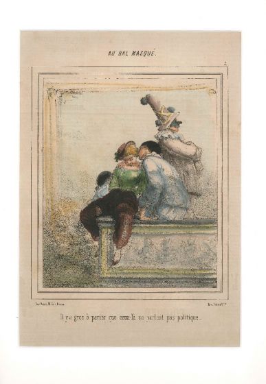 Au bal masqué by French artist - Prints & Multiples
