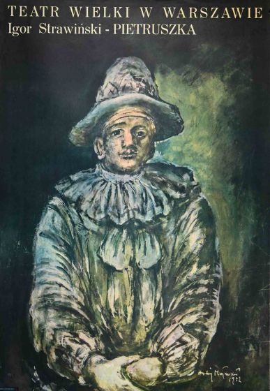 Theatre Wielki W Warszawie - Vintage Poster