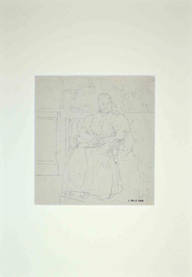 Portrait of a Lady on a Terrace