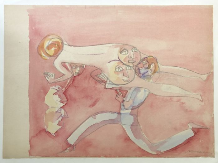 Sessual by Mino Maccari - Modern Artwork