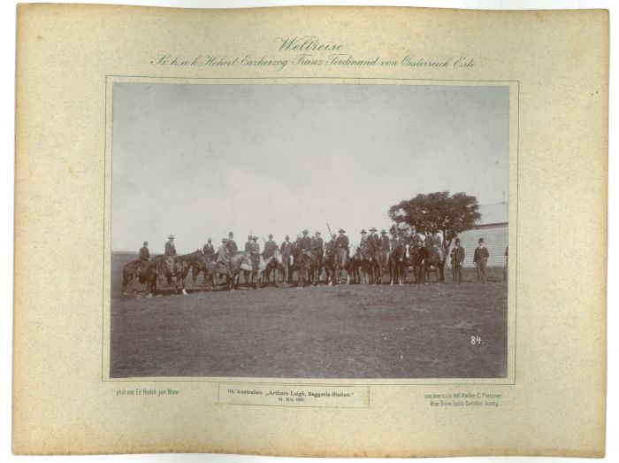 Australien - Arthurs leigh, baggerie-station  by prince Franz Ferdinand von Osterreich Este - Artwork