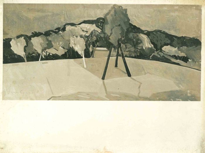 Photograph of Vintage Painting