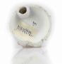 Vintage Porcelain Sculpture of Girl with Basket