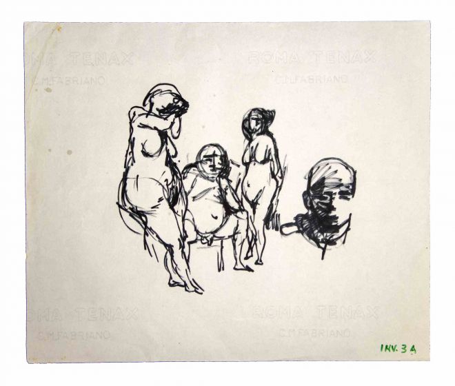 Posing  Figures Sketch