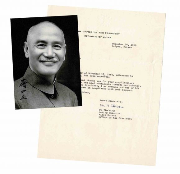 Photographic Portrait of Chian Kai-shek 
