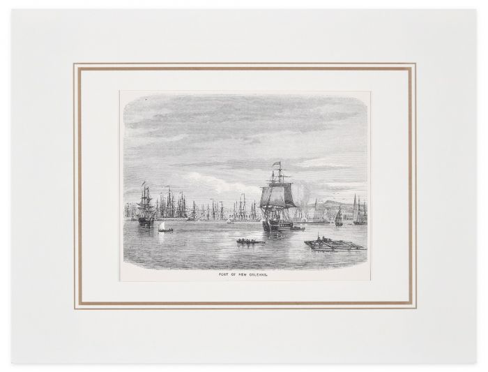 Port of New Orleans by an anonymous artist - Modern Artwork