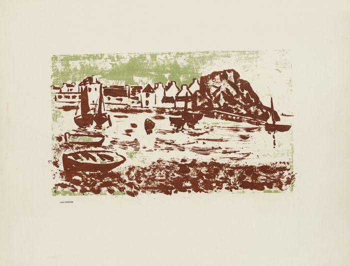 Landscape of the River" by Jean Chapin - Modern Artwork