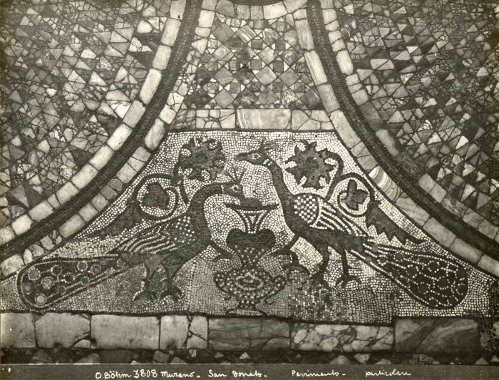 Murano Mosaic - Vintage Photo Detail