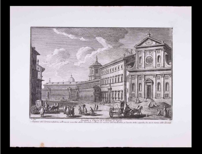 Sedale e Chiesa di S. Spirito 