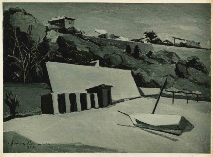 Photograph of Vintage Painting