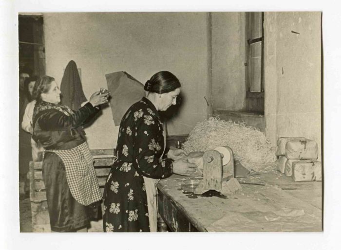 Women at Work - Vintage Photograph About Women Rights