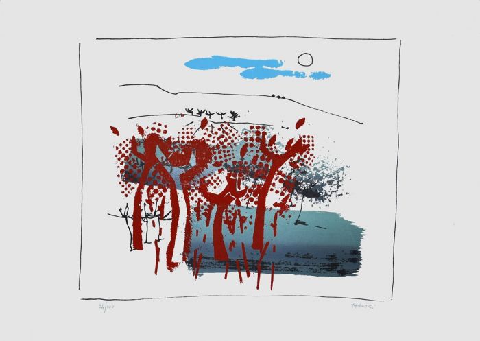 Landscape by Manlio Bacosi - Contemporary artwork