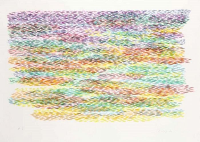 Kalithea by Piero Dorazio - Contemporary Artwork