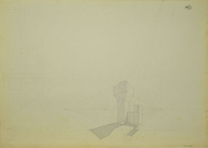  "Projection" by Angelo Faverio- Modern Artwork