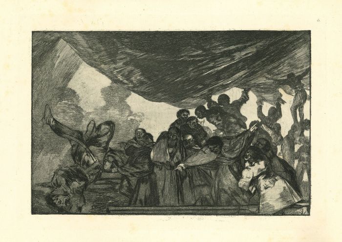 Disparate claro - from Los Proverbios by  Francisco Goya - Old Master artwork