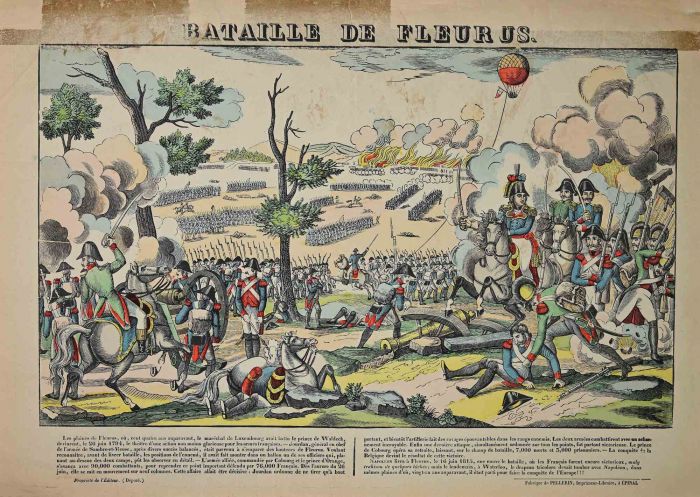 Epinal Print Batalle De Fleur US