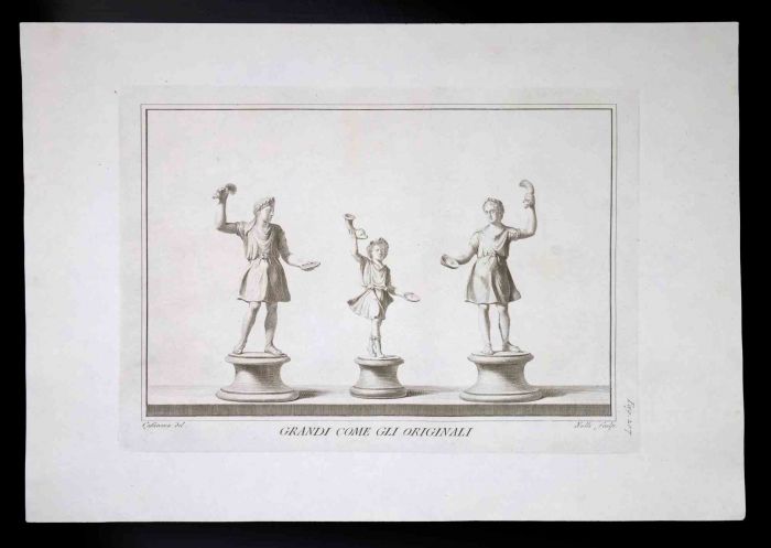 Ancient Roman Statues with Grails