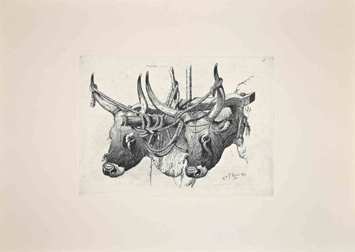 The Bulls  in the Roman Countryside