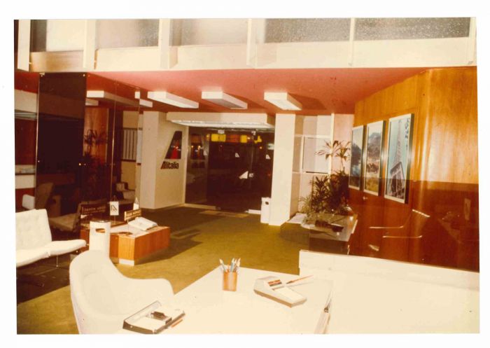 Alitalia - Historical Photos  - Rome Branch of San Paolo 