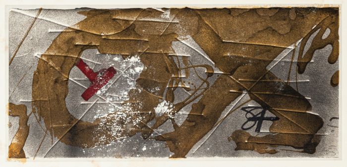OEX by Antoni Tàpies - Contemporary Artwork