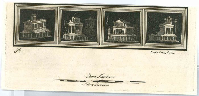 Ancient Roman Buildings - Carlo Oraty - Old Masters