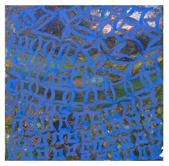 Blue Reticulum by Giorgio Lo Fermo - Contemporary Artwork