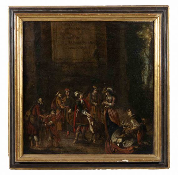 Anonymous Flemish - The Market - Old Masters' Art