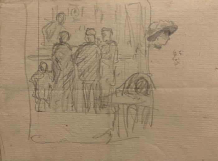 Studies of Figures by Anonymous - Artwork