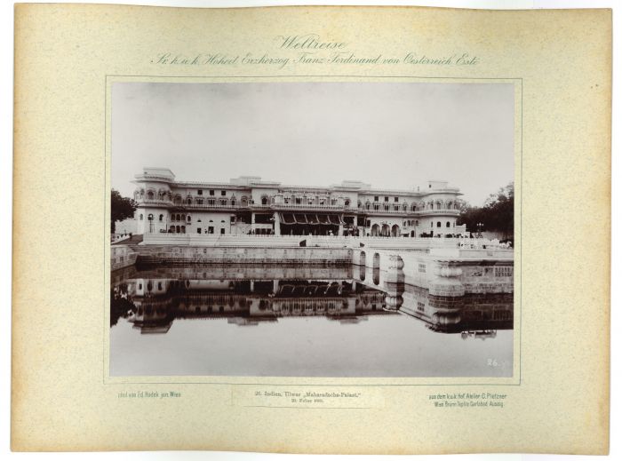 Indien. Ulwar - Maharadscha - Palast by prince Franz Ferdinand von Osterreich Este - Artwork