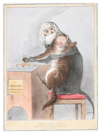 The Cat's Paw by  John Doyle - Old Master Artwork
