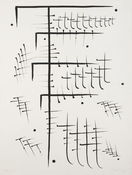 Letter T by Rafael Alberti - Contemporary artwork
