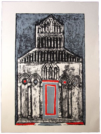 The Cathedral by Franco Gentilini - Contemporary Artwork