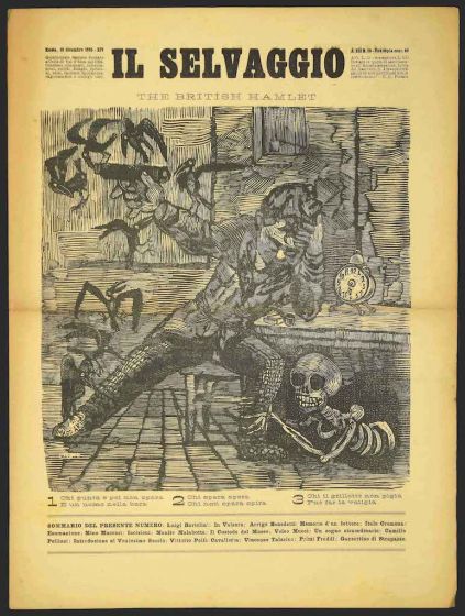 "Il Selvaggio no.10- 1935", Illustrated by Mino Maccari- Art Magazine
