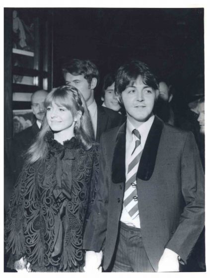 Paul McCartney and Jane Asher in 1968